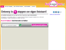 Tablet Screenshot of fotologotaart.nl